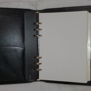Montblanc Elegant Black Leather Accessory